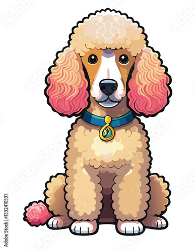 Poodle Illustration