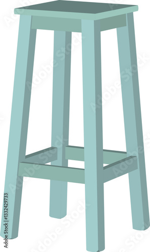 Stylish and versatile stool with a minimalist design, perfect for any modern home or office space. Ideal for showcasing contemporary furniture and functional seating solutions.