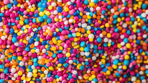 Colorful Sprinkle Pattern for Design Backgrounds