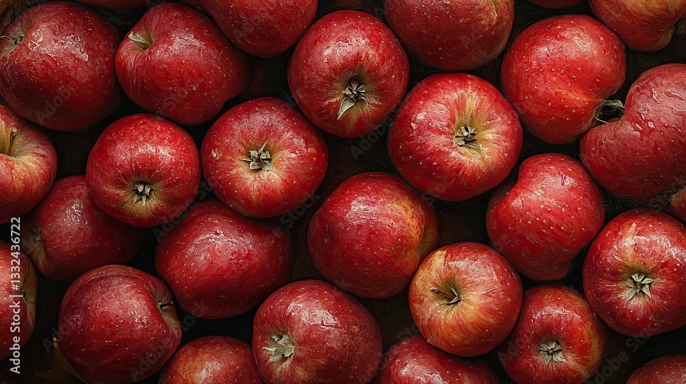 Crisp, ripe red apples, isolated Crisp, ripe red apples, isolated