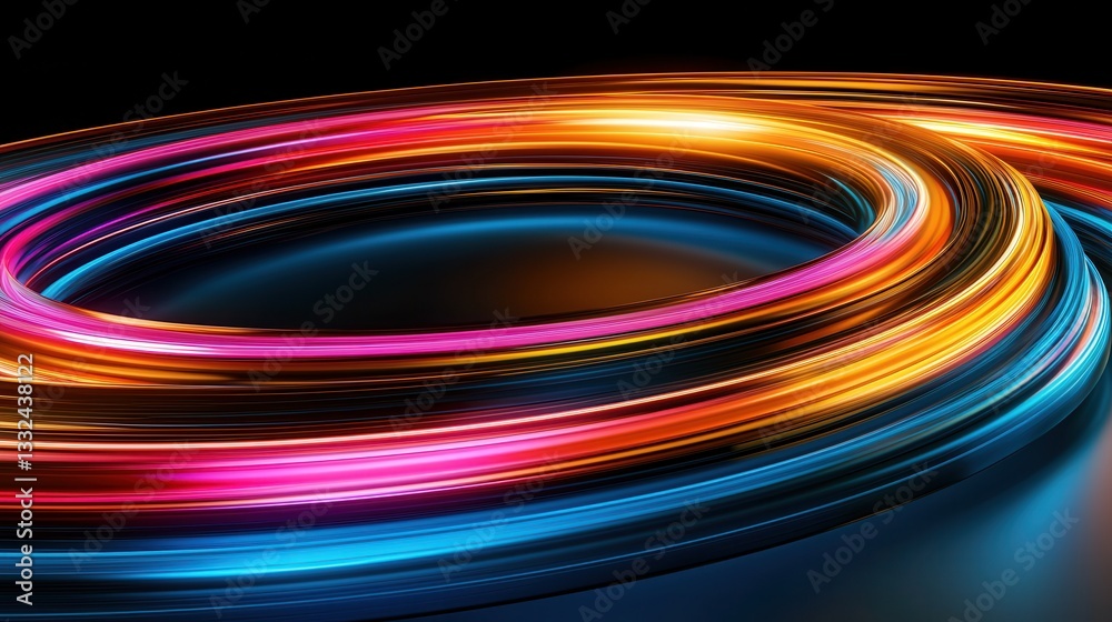 A captivating and visually stunning abstract background featuring dynamic swirling neon like illuminations in a vibrant array of colors evoking a futuristic and ethereal atmosphere A captivating and visually stunning abstract background featuring dynamic swirling neon like illuminations in a vibrant array of colors evoking a futuristic and ethereal atmosphere