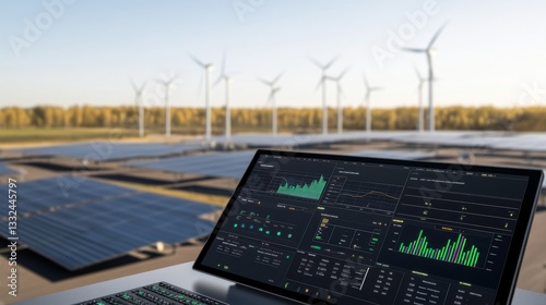 Renewable Energy Monitoring: Solar and Wind Power Data Analysis on Laptop