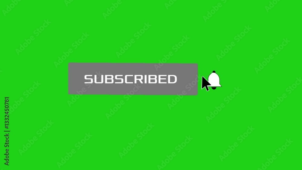 Notification Pictogram A Subscribed Icon Set with Bell Symbol ...