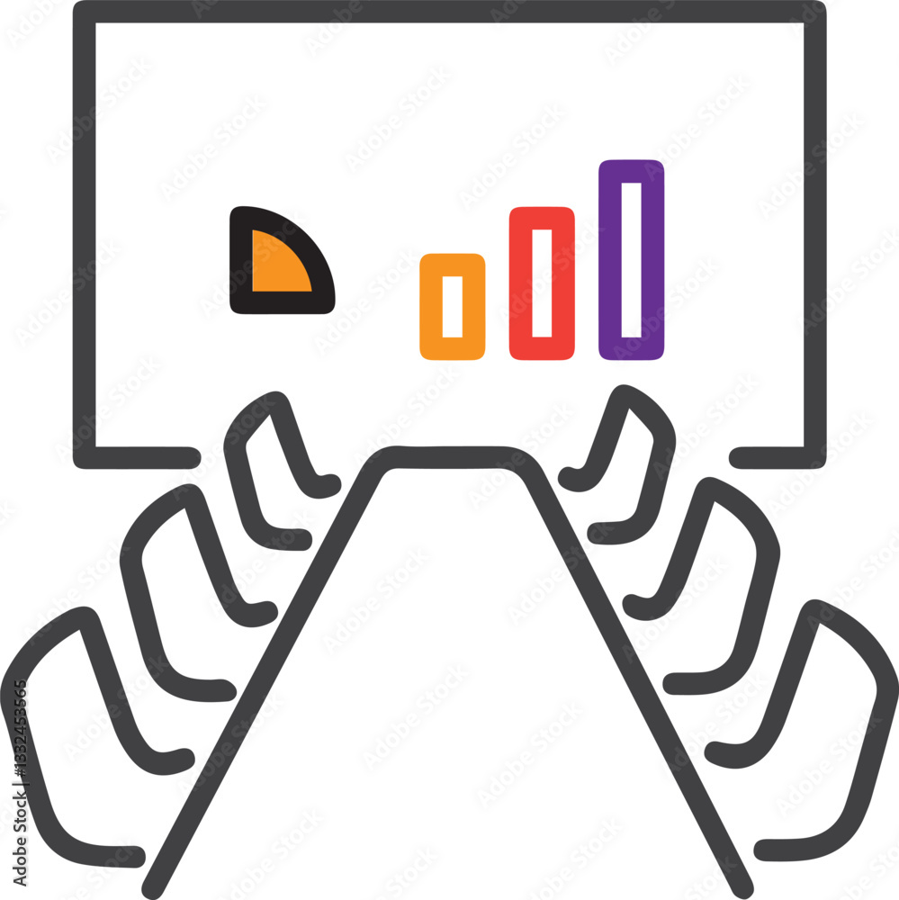 conference room icon, Meeting room vector icon. conference room icon, Meeting room vector icon.