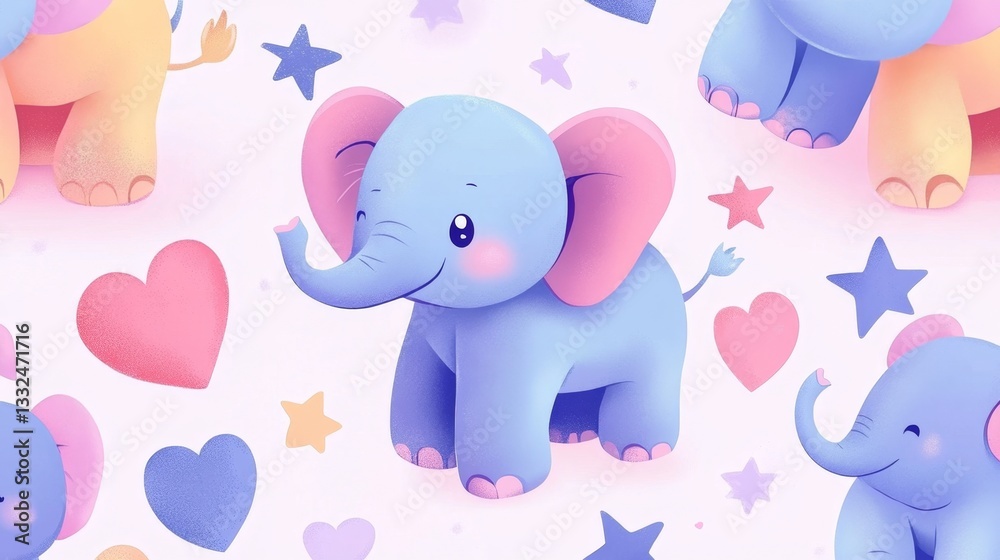 Create whimsical el gigapixel patterns fantasy world seamless design colorful environment aesthetic view adorable concept Create whimsical el gigapixel patterns fantasy world seamless design colorful environment aesthetic view adorable concept