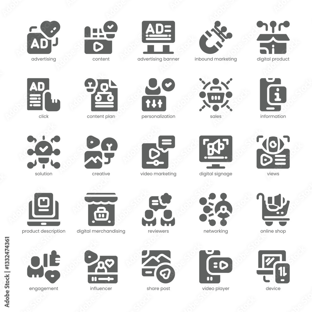 Digital Marketing Icon pack for your website, mobile, presentation, and logo design. Digital Marketing Icon solid design. Vector graphics illustration and editable stroke. Digital Marketing Icon pack for your website, mobile, presentation, and logo design. Digital Marketing Icon solid design. Vector graphics illustration and editable stroke.