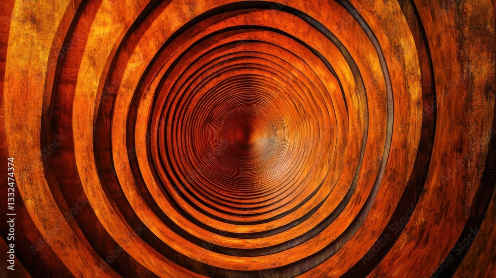 Fototapeta premium A perfectly symmetrical abstract pattern embodies balance and harmony.