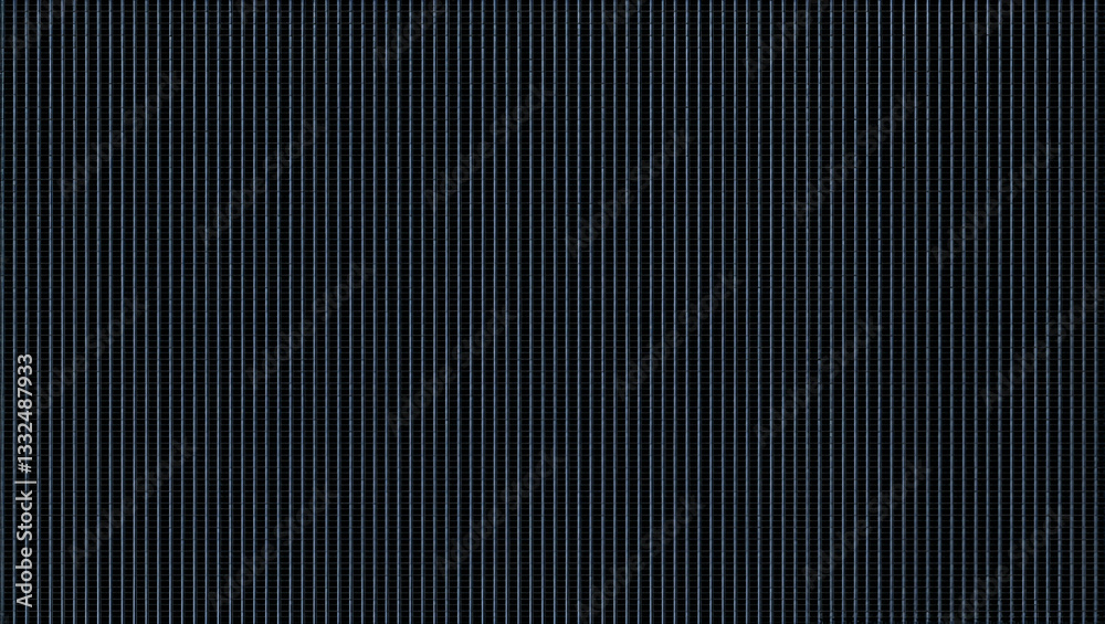 Obraz premium Advanced Cyber Visuals: Flat Recursive Geometric Patterns in Tiled Design