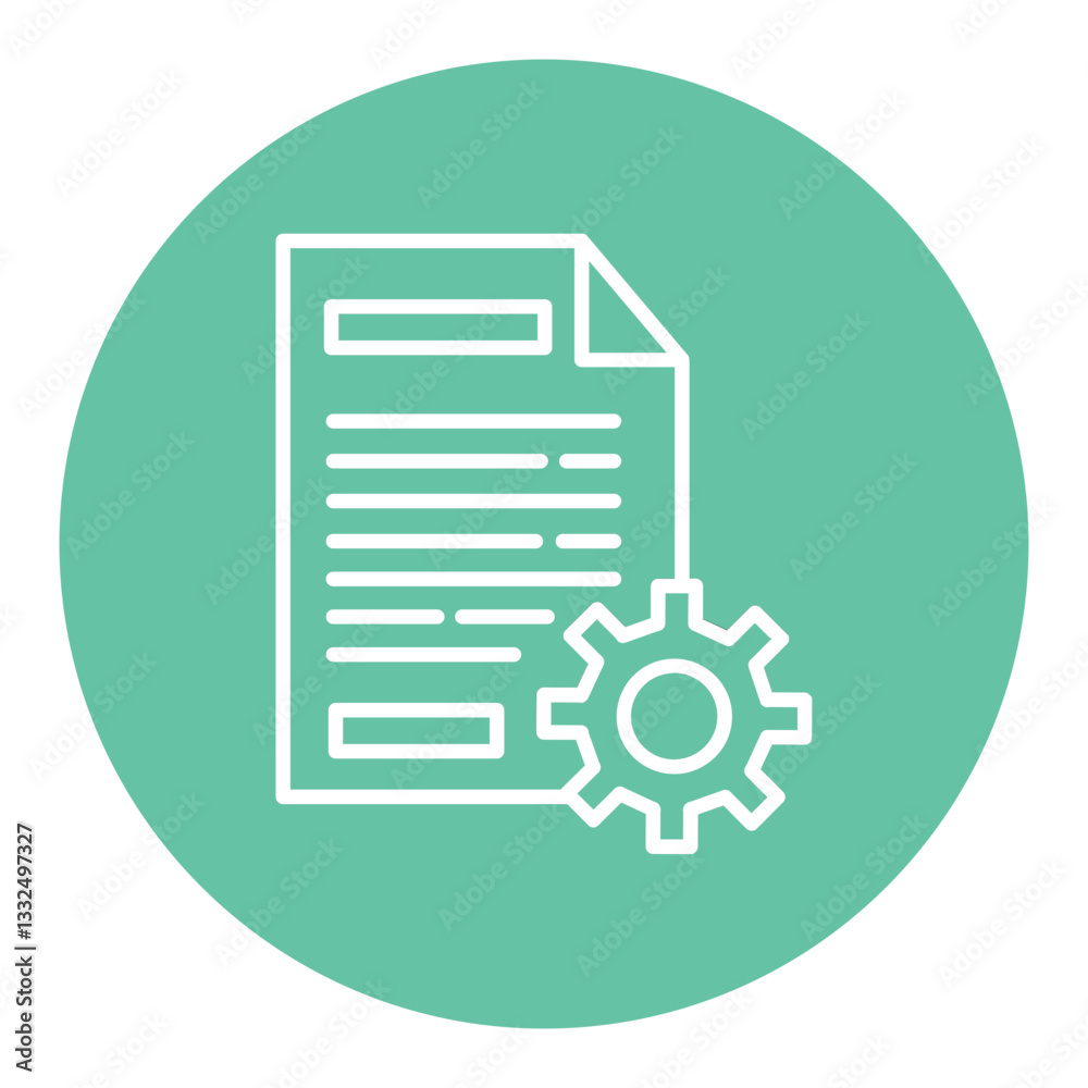 Documents Management Icon Documents Management Icon