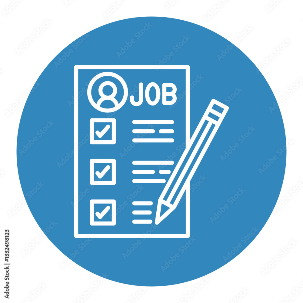 Job Description Icon Job Description Icon