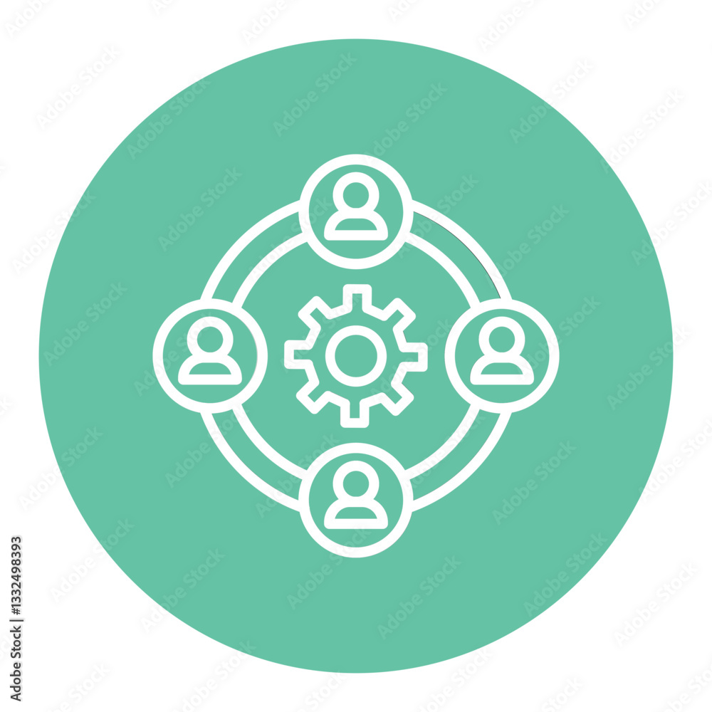 Team work Icon Team work Icon