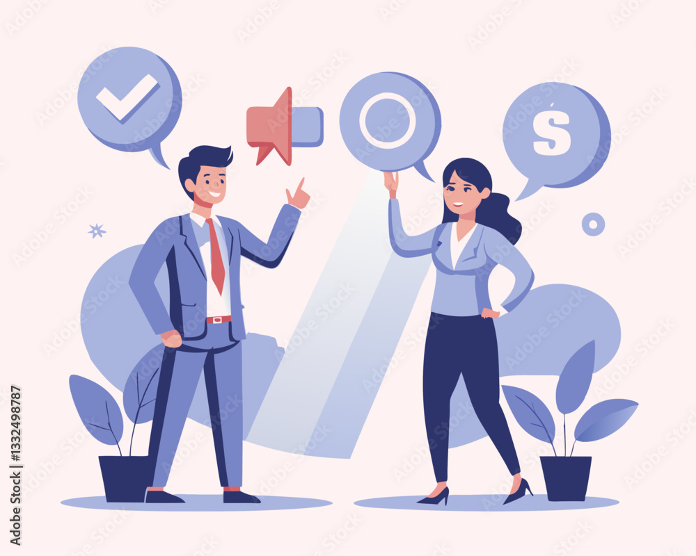 No Argument or Disagreement: Conflict, Debate, and Office Rivalry Concept