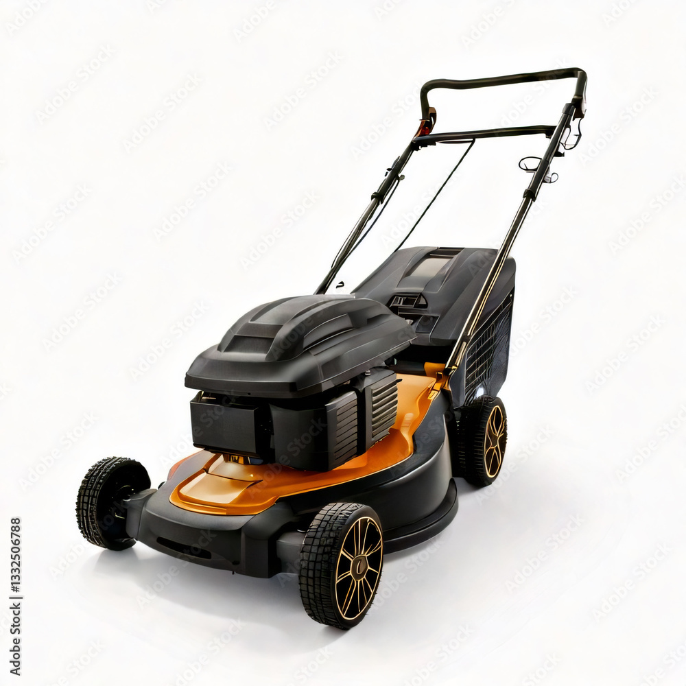 Fototapeta premium al standalone one Lawn mower Hardware_. against isolate whi-269.png