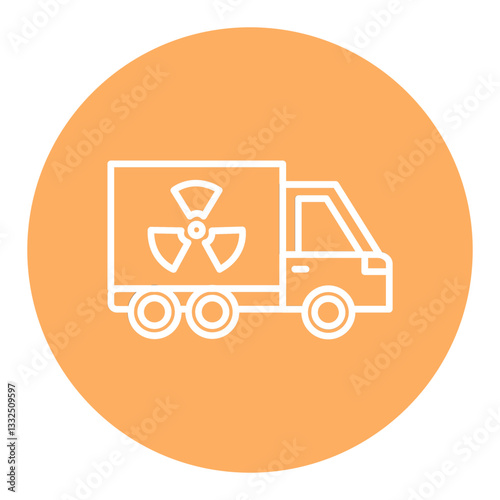 Nuclear Truck Icon