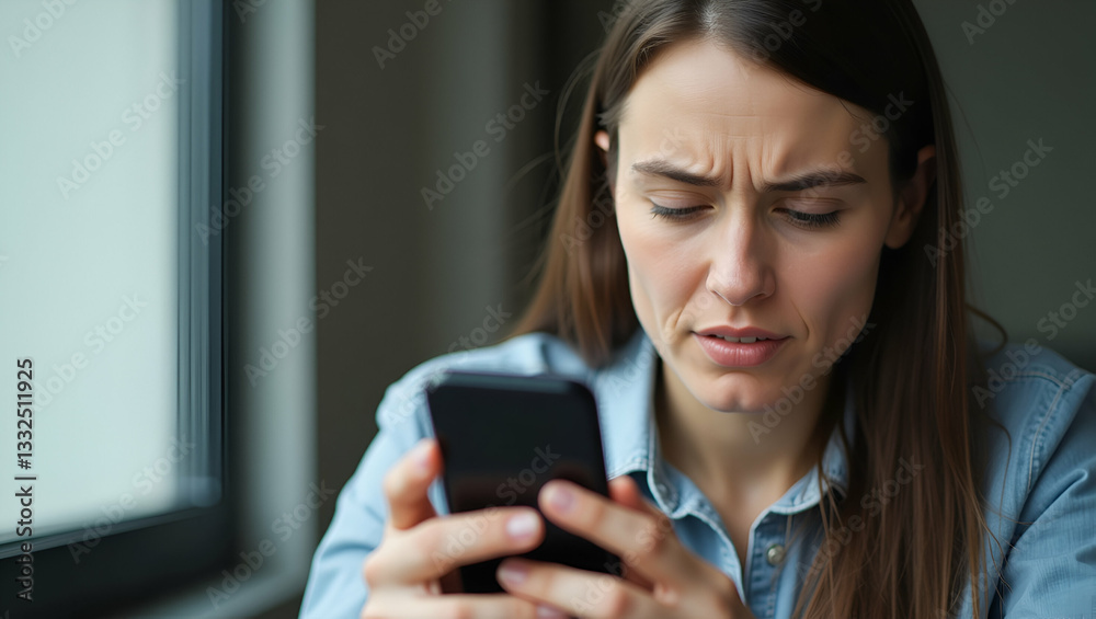 Unhappy Client Expressing Dissatisfaction: 1 Star Rating Review on Smartphone - Flat Vector Illustration Unhappy Client Expressing Dissatisfaction: 1 Star Rating Review on Smartphone - Flat Vector Illustration