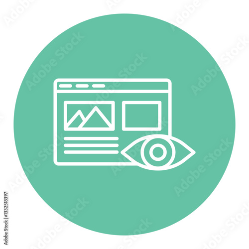 Page Visitors Icon