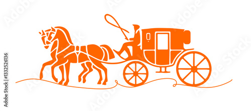 cinderella carriage silhouette