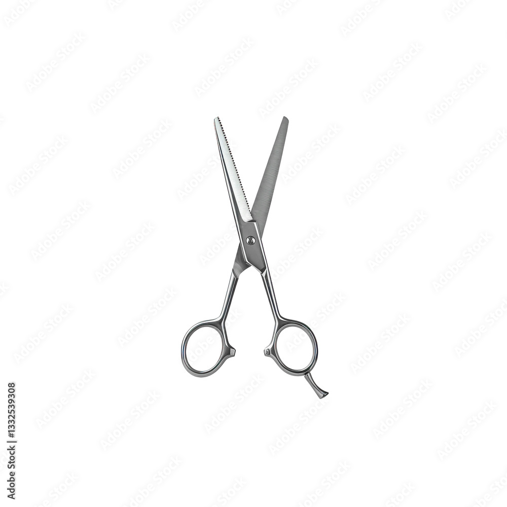 scissors isolated on transparent background