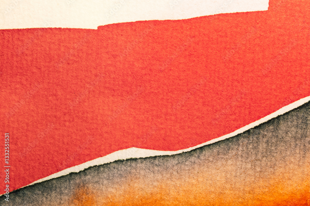 Abstract watercolor painting on paper texture, can use as background Abstract watercolor painting on paper texture, can use as background