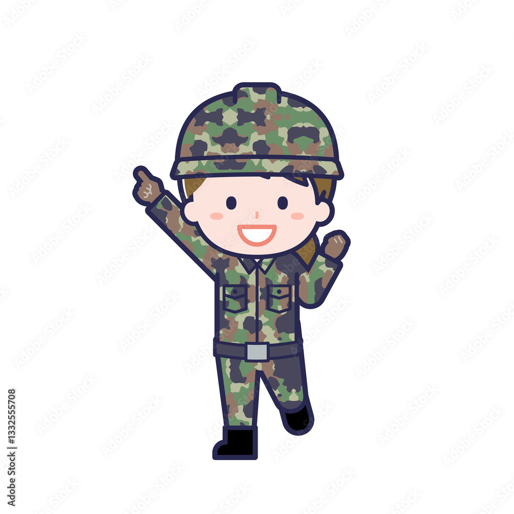 自衛隊員/女性 05 自衛隊員/女性 05