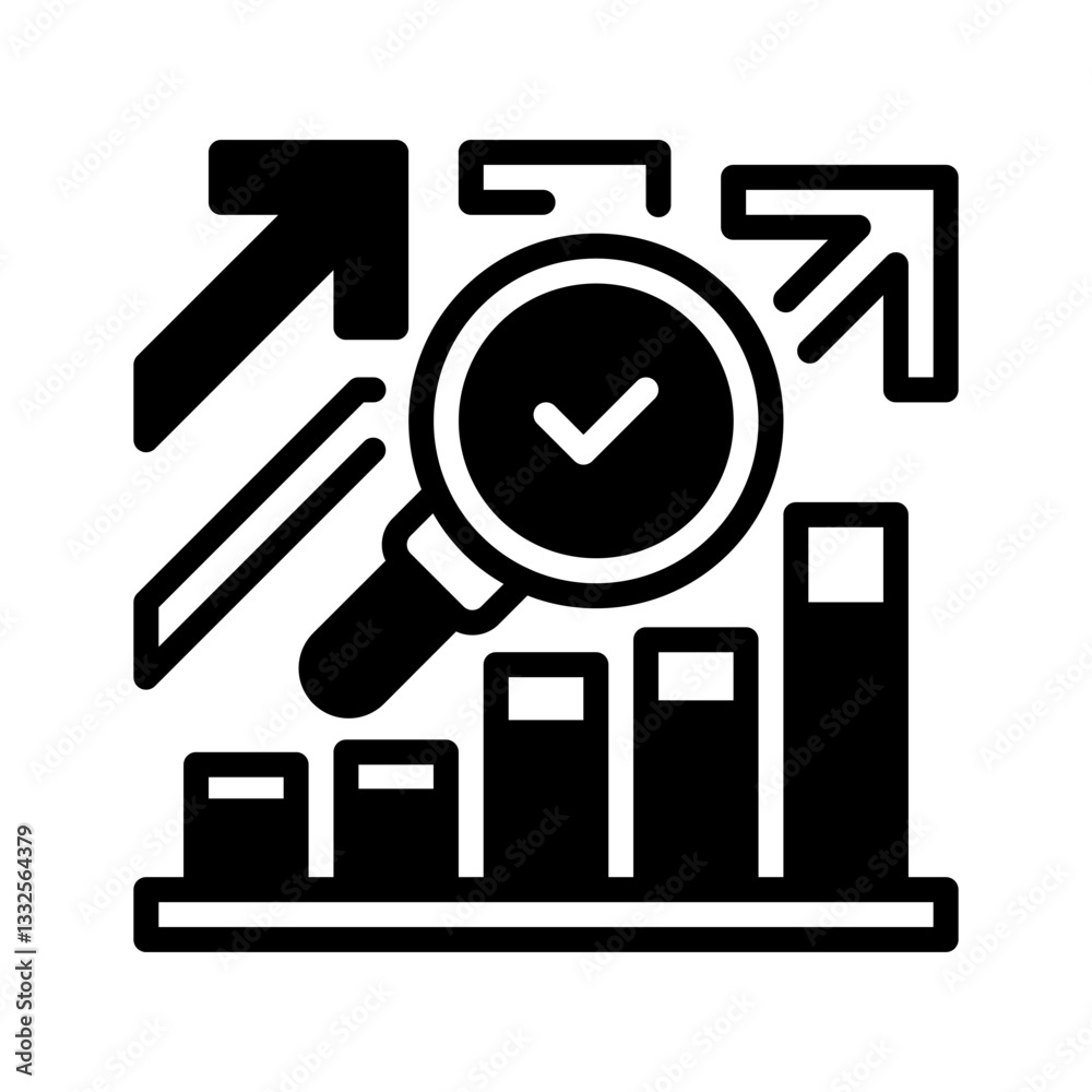 Forecasting line icon. linear style sign for mobile concept and web design. Outline vector icon. Symbol, logo illustration. Vector graphic Forecasting line icon. linear style sign for mobile concept and web design. Outline vector icon. Symbol, logo illustration. Vector graphic