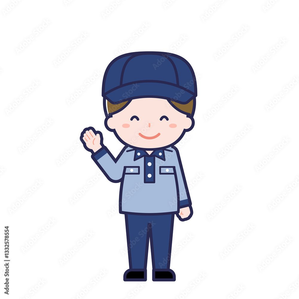 郵便配達員/男性 17 郵便配達員/男性 17