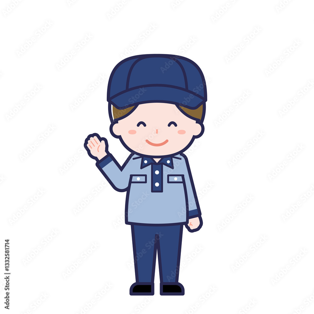 郵便配達員/男性 17 郵便配達員/男性 17