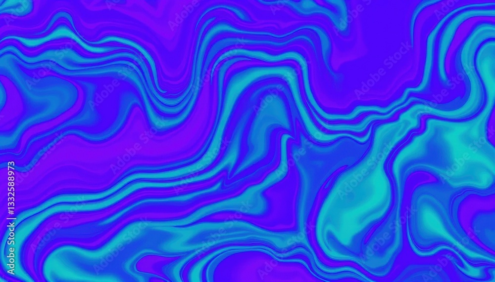 Fototapeta premium Dynamic Neon Pattern, Abstract Art, Digital Design, Vivid Colors, Background, Pulsating Energy, Modern Aesthetic