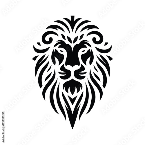 Wallpaper Mural Lion Head Logo and face,leo,leon,king,lion head,Africa Torontodigital.ca