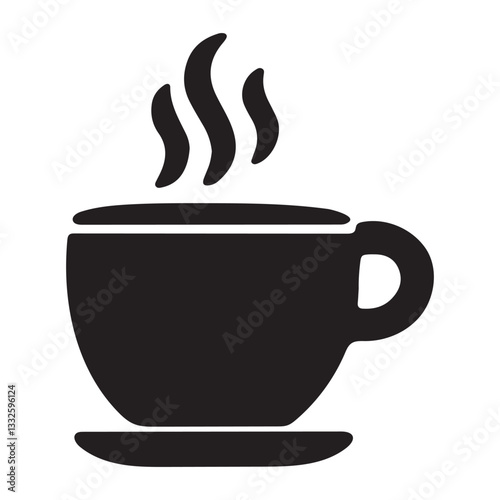 Creative Coffee Silhouette Vector Illustration for Branding and Art