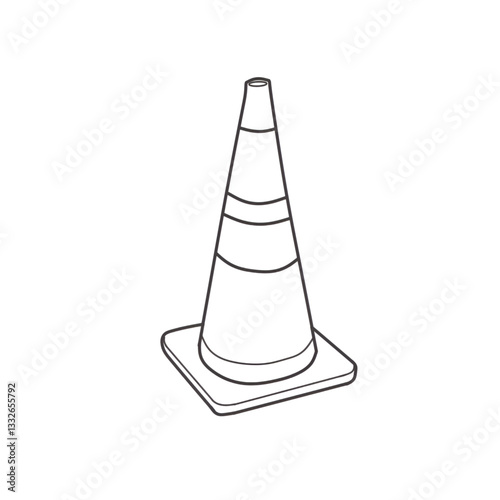 traffic cone icon