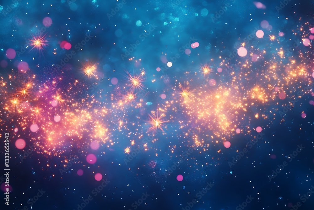 Sparkling Night Celebration Background Sparkling Night Celebration Background
