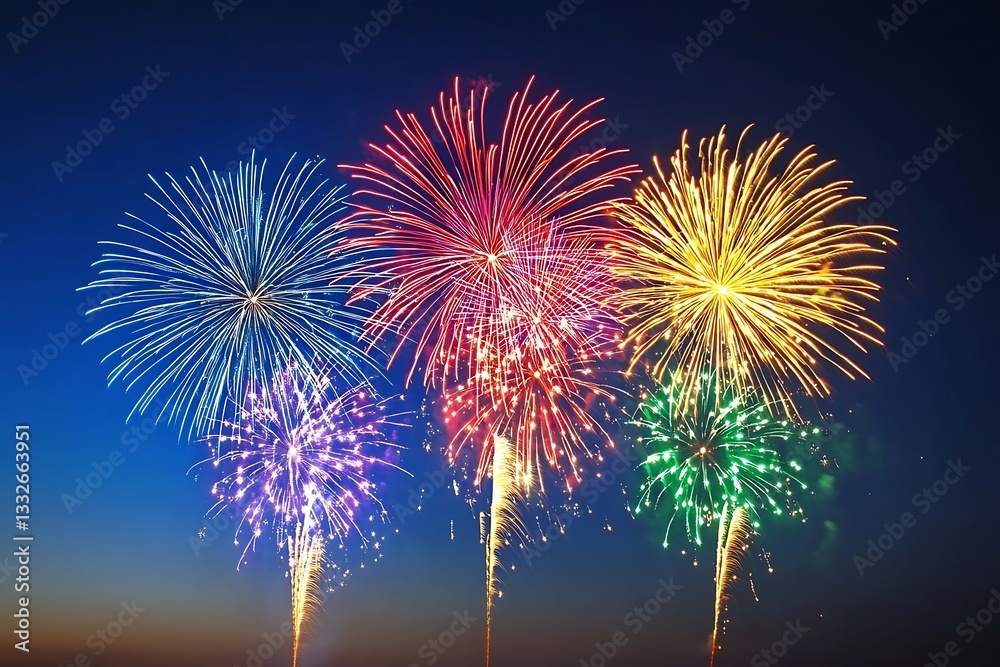 Spectacular Summer Fireworks Display1