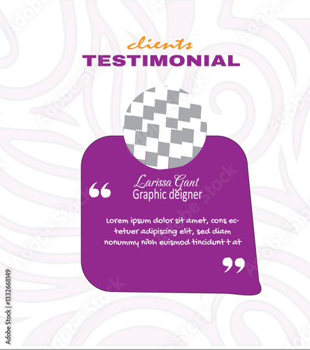 client testimonial 