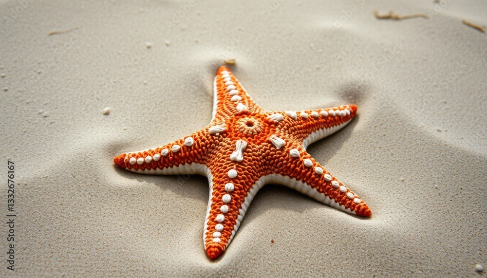 Exploring marine life starfish on sandy beach nature photography coastal environment close-up view Exploring marine life starfish on sandy beach nature photography coastal environment close-up view