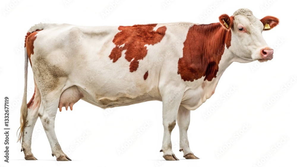 jonsered cow isolated on white background jonsered cow isolated on white background