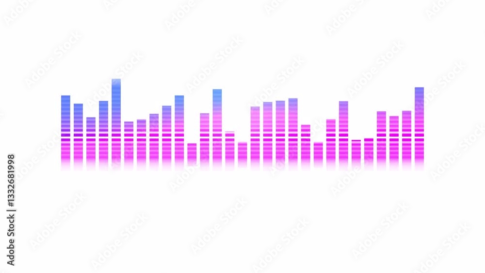 line audio wave visualization on a transparent background, audio waveform spectrum animation, line digital minimalist sound wave animation, Audio Equalizer Background Animation with alpha channel. line audio wave visualization on a transparent background, audio waveform spectrum animation, line digital minimalist sound wave animation, Audio Equalizer Background Animation with alpha channel.