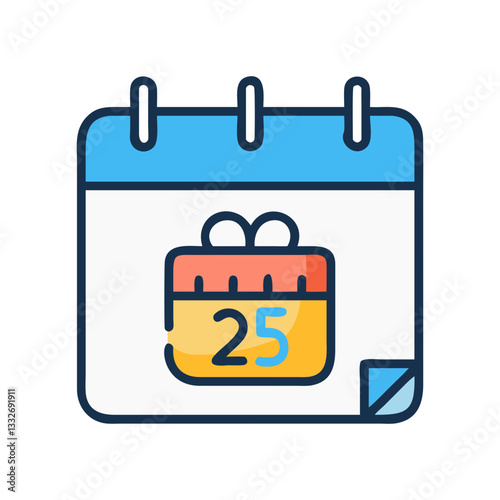 anniversary special occasions icon, anniversary special occasions flat illustration - simple vector illustration of anniversary special occasions , perfect for icons and logos