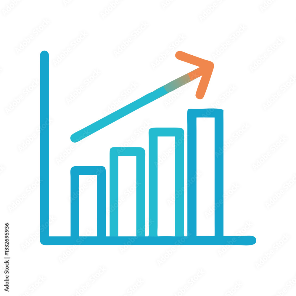 bar chart growth icon, bar chart growth flat illustration - simple vector illustration of bar chart growth , perfect for icons and logos bar chart growth icon, bar chart growth flat illustration - simple vector illustration of bar chart growth , perfect for icons and logos