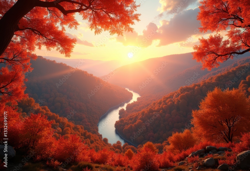 captivating vibrant displays palette showcasing seasonal transformations radiant colors scenic landscapes, autumn, autumnal, foliage, trees, leaves captivating vibrant displays palette showcasing seasonal transformations radiant colors scenic landscapes, autumn, autumnal, foliage, trees, leaves