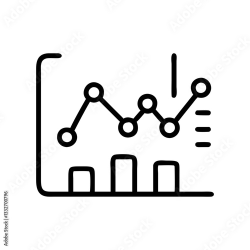 big data analytics icon, big data analytics flat illustration - simple vector illustration of big data analytics , perfect for icons and logos