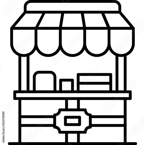 Food stall Icon