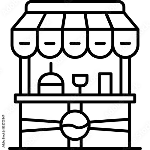 Food stall Icon