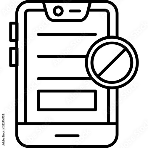 No distraction Icon