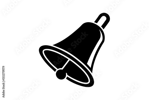 Handbell Service Ringer Vector Illustration for Religious Ceremonies

