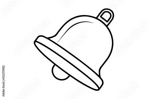 Handbell Service Ringer Vector Illustration for Religious Ceremonies

