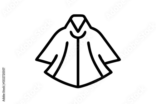 "Invisibility Cloak Icon for Games - Flat Design"

