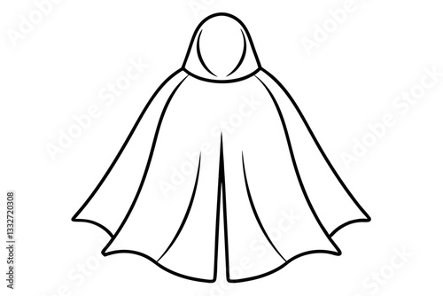 "Invisibility Cloak Icon for Games - Flat Design"

