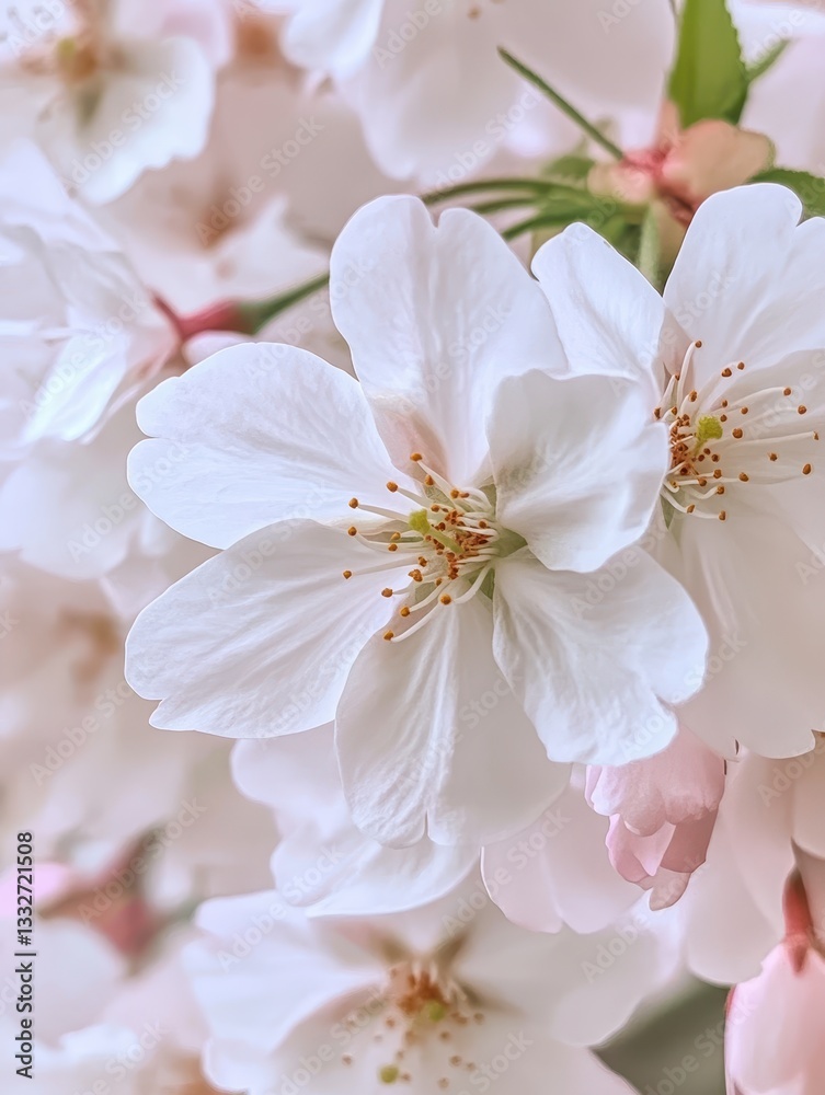 Soft Cherry Blossom Petals in Spring Light with Delicate Pink Hues Showcasing Nature's Beauty and Serenity in a Close-Up Photography Style Soft Cherry Blossom Petals in Spring Light with Delicate Pink Hues Showcasing Nature's Beauty and Serenity in a Close-Up Photography Style