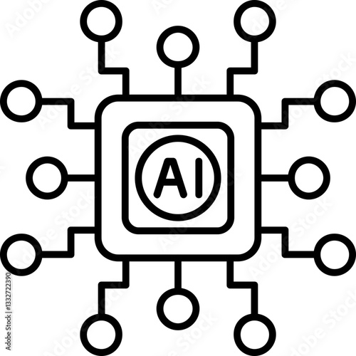 Artificial intelligence Icon